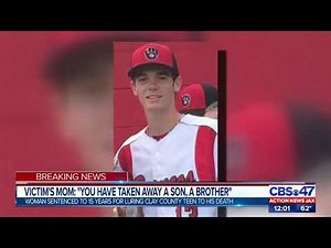 Woman Sentenced for Luring Clay County Teen to His Death