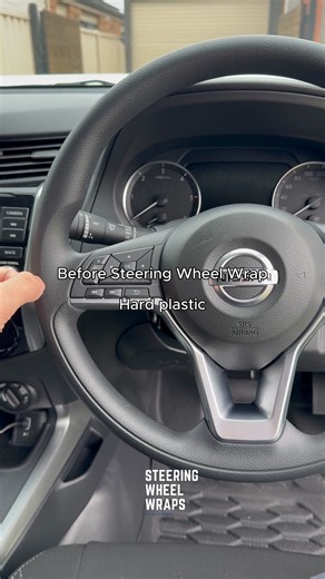 24K views · 22 reactions | Base model car with a crappy feeling steering wheel? Our steering wheel wraps can change that whilst protecting the original wheel at the same time. Design and price up your wrap at www.steeringwheelwraps.com.au | Steering Wheel Wraps | Facebook