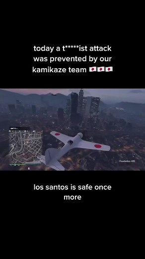 we are running low on clips so please start flying more helicopters thanks #4u #viralvideo #123PandoraME #japan #war #BeBold #america #gta #gta5 #lossantos #kamikaze #plane #viral #gtav #comedy #funny
