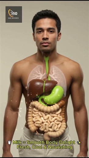 Milk and Donut: What Happens Inside Your Body? | Human Digestive System