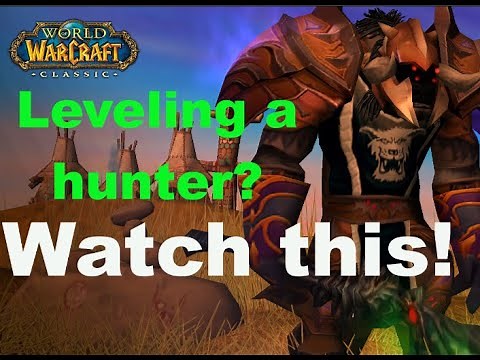 WoW Classic Hunter Leveling Guide #wowclassic