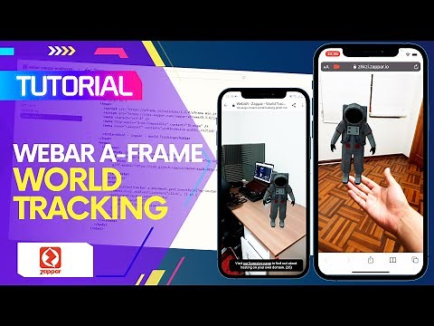 Augmented Reality Web: World Tracking with A-Frame and Zappar (EN CAPTIONS)
