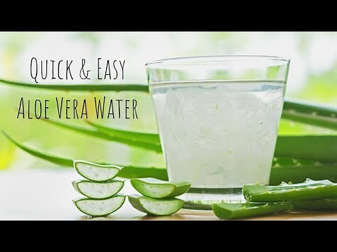 Easiest Way To Make Aloe Vera Water For Hair, Skin, & Diet | CaliCurls