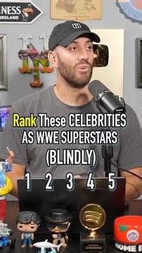 Ranking Celebrities As WWE Superstars! #shorts #wwe #wrestling #rank #ishowspeed