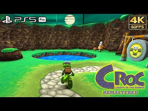 CROC Legend of the Gobbos Remastered - PS5 PRO Gameplay @ 4K 60ᶠᵖˢ ✔