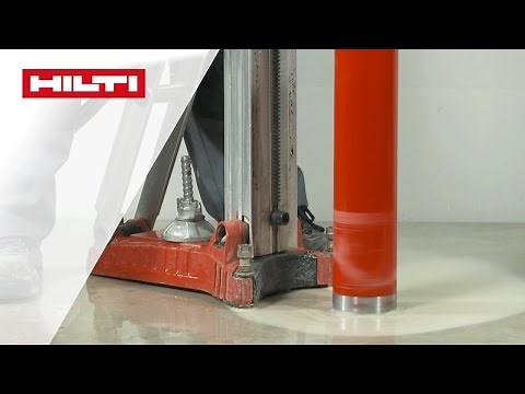 ANLEITUNG Wie löst man eine Bohrkrone in ausreichender Betontiefe?