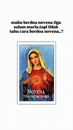 Doa Novena Tiga Salam Maria: Panduan Lengkap