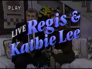 Live With Regis & Kathie Lee June 28, 1991 & July 10, 1991 Television Broadcast + Commercials (VHS)