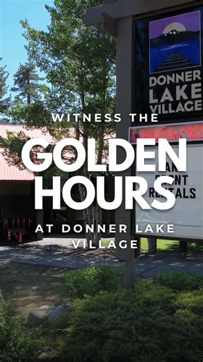🌅✨ Witness the golden hour like never before at Donner Lake Village! Soft light, shimmering waters, and magical skies create the perfect moment to soak in nature’s beauty. 🏞️💛 Plan your trip now: www.donnerlakevillage.com #YourStayAtDonnerLake #GoldenHourViews #LakeMagic #VacationVibes #PlanYourTrip #HolidayPlans #ScenicMoments #RelaxAndUnwind #NatureEscape #MemoryMakers | Donner Lake Village