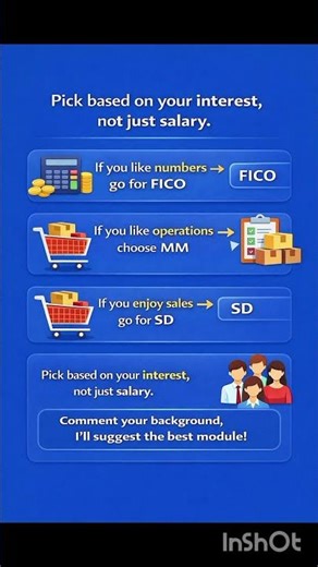Which SAp module should you learn? #sapbeginner #saptutorial #sap2026 #sapsftraining