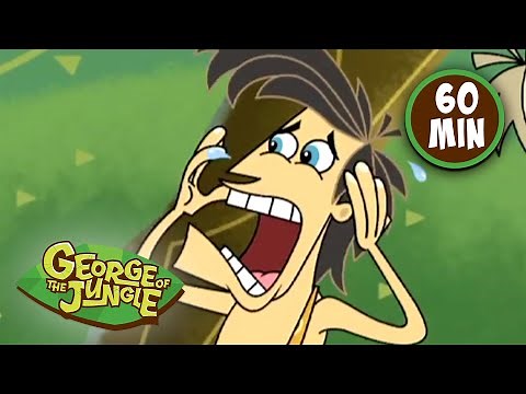 For The Love Of Sloth | George of the Jungle | 1 Hour Compilation | Cartoons For Kids