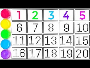 Count 1234 , Numbers , 123 , Counting , One Two Three , 1-20 , Preschool 1234 Learning Video