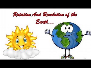 Rotation And Revolution of Earth |Educational video for kids