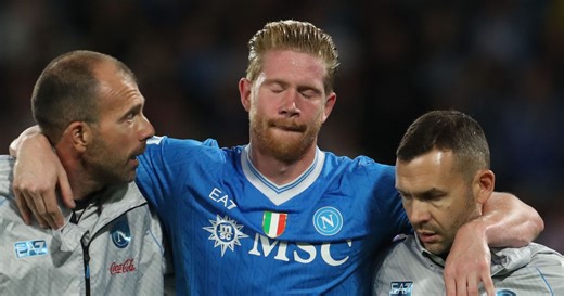 Serie A | Kevin De Bruyne a été opéré en Belgique après sa blessure à la cuisse et sera \