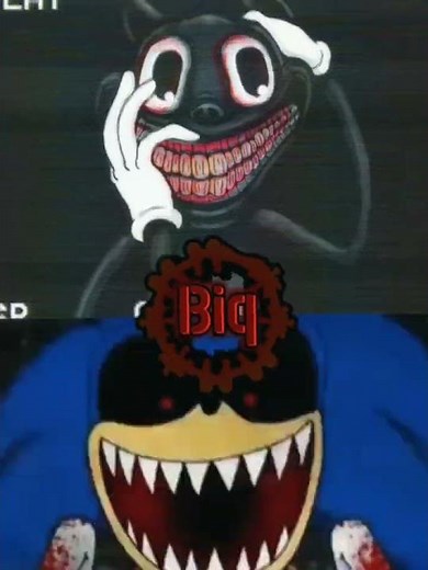 Cartoon cat vs Sonic exe