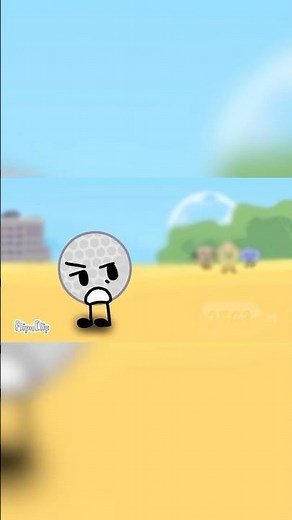 Golf Ball BFDI // Main Character // Animation Meme // #bfdi #tpot #bfb #golfball #cloudyay