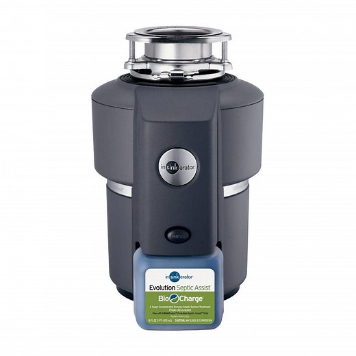 Reviews for InSinkErator Evolution Septic Assist Quiet Series, 3/4 HP Continuous Feed Garbage Disposal with 1-Pack Scented Bio-Charge Cartridge | Pg 1 - The Home Depot