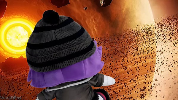 Uzi regresando al planeta en el capítulo 8 #murderdrone #uzimurderdrones💜 #jmurderdrones