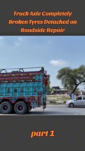 Truck Axle Repair: Part 1 - Roadside Fix