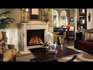 Modern Flame REDSTONE SERIES Built-in Flush Mount Conventional Electric Fireplace