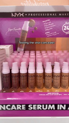 Wow #nyxconcealerserum #nyxmakeup #ultahaulcheck #concealeronly #makeuptricks101 #drugstoreconcealer #fullcoveragemakeup #viralmakeuptrends #topmakeup