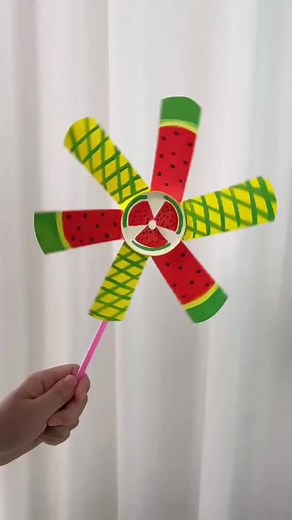 DIY Paper Cup Windmill Craft