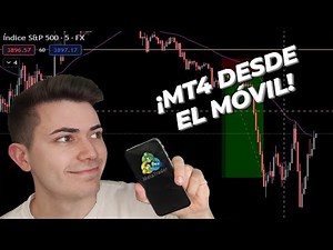 🚀Como abrir una OPERACIÓN en METATRADER 4 desde tu Android 2024