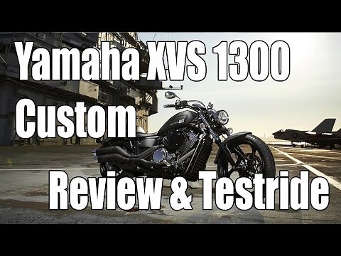 Yamaha XVS 1300 Custom / Stryker Review & Testride