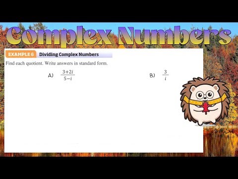 Dividing Complex Numbers