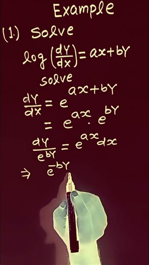 (468) differential equation of the first order and first degree