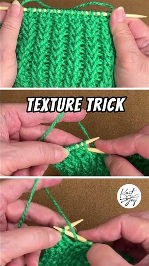 Easy 2-row repeat… with a twist #beginnerstitch #275