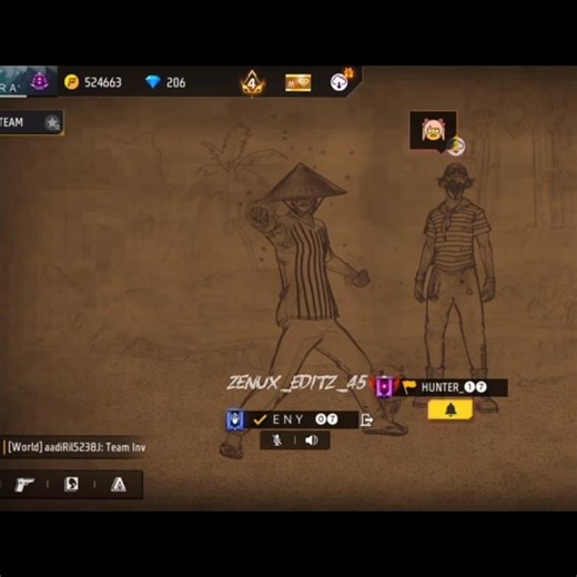 bonex in different lobby #freefire #video #garenafreefire #cyborg #ff