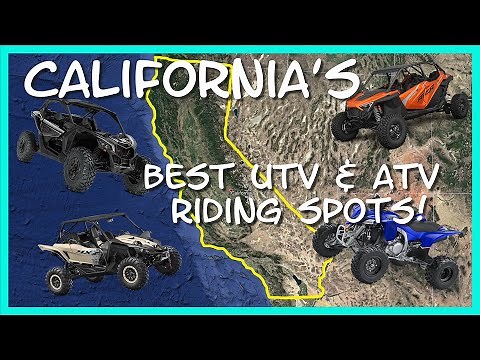 California's Top 6 Best UTV & ATV Riding Locations