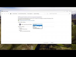 How to Change Your Laptop's Power Button Action When Pressed on Windows 11/10 [Solution]
