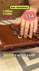 21K views · 192 reactions | REAL leather bag for $38?! 廊 #leatherbag #amazonfinds #tannerleatherstein #isitworthit #review | Tanner Leatherstein | Facebook