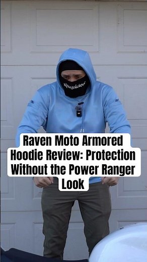 Raven Moto Armored Hoodie Review: Protection Without the Power Ranger Look