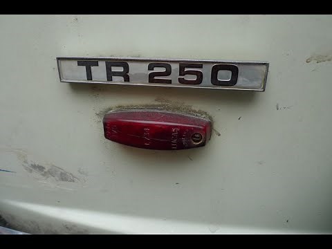 1968 Triumph TR250 Restoration, Bonnet, Windscreen, Rear Wing Badge and Light Installation