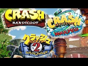CRASH BANDICOOT! Crash 1, 2 and 3 in all languages | 1080p 60fps