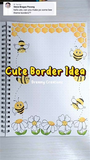 Cute Border Design Ideas for Notebook Projects