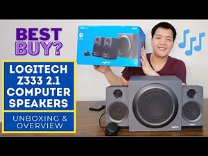 Best Budget Computer Speakers! Logitech Z333 2.1 Speakers - Unboxing and Overview!