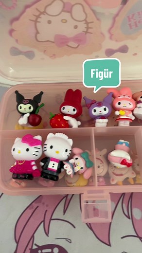 Sanrio Mini Figür Koleksiyonu | Hello Kitty, My Melody, Kuromi