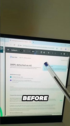 Use Turnitin Detection BEFORE ur Professors, CONFIDENTIALLY. #ai #essay #turnitin #academicx #fyp