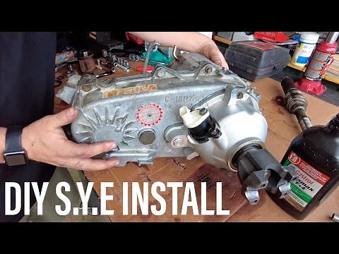 How To Install SYE Kit On Np 231 Transfer Case 87-06 Jeep Wrangler Tj Xj Lj