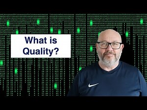 What is Quality?