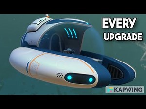EVERYTHING YOU need to know about SEAMOTH UPGRADES in Subnautica