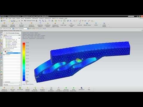Nx Nastran Static Structural Analysis