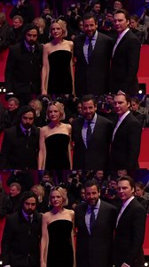 The cast of Netflix’s new sci-fi movie Spaceman reunited in Berlin and have Aliens contacted Adam Sandler? The actor rocked the red carpet in a suit - no red sport shoes in sight 👀 | HELLO!