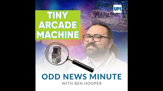 World s smallest arcade machine, squirrel crimes | United Press International