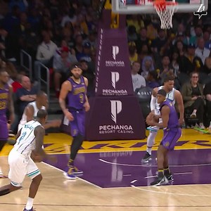 Rondo ran the Show with 17 assists — most by a Laker in 21 years. #BestOfLakersHornets | Los Angeles Lakers