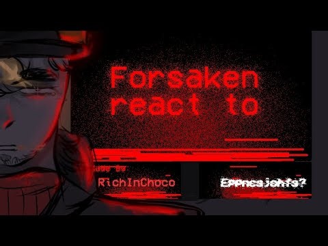 [DISCONTINUED VIDEO] Saint | Forsaken reacts to Builderman | Gacha Club